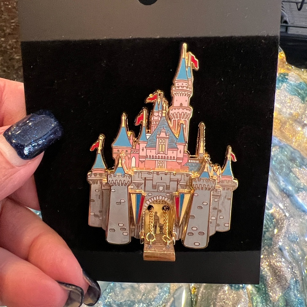 Rare Sleeping Beauty Castle Drawbridge - Jumbo 3d Cast Member Exclusive- 2003